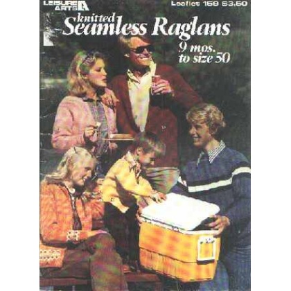 Seamless raglans 9 mos to size 50 to knit and crochet 159