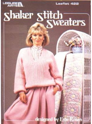 Shaker stitch sweaters to knit and crochet 422