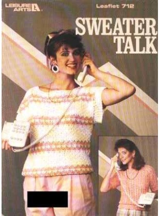 Sweater talk to knit and crochet 712