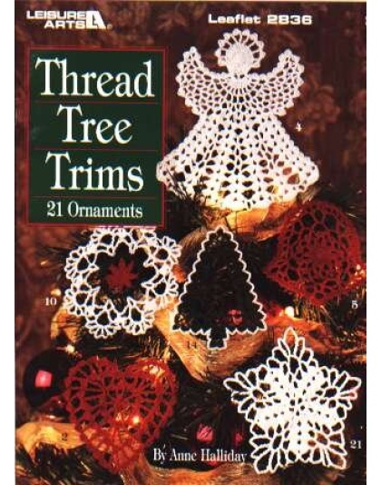 Thread tree trims, 21 ornaments, 2836