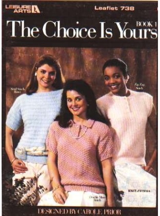 Three simple, easy to knit pattern stitches to knit and crochet 738