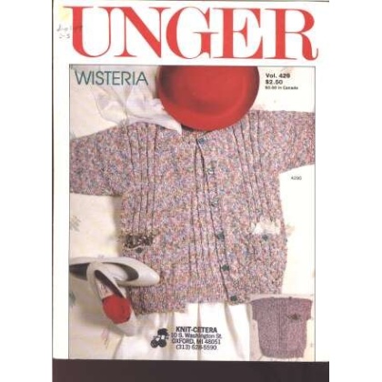 Unger Wisteria twin set, rib pullover, plaid pullover 429