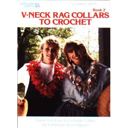 V-neck rag collars to crochet and knit book 2 1211