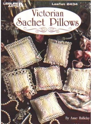 Victorian sachet pillows, 6 designs to knit and crochet 2434