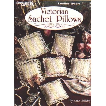 Victorian sachet pillows, 6 designs to knit and crochet 2434