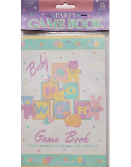 Amscan Baby Shower Party Game Book