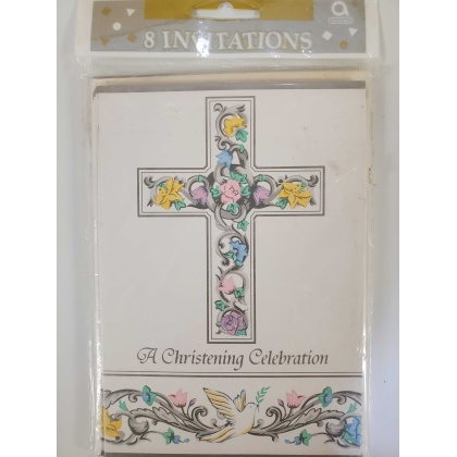 Amscan Christening Celebration - 8 Pack