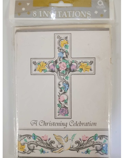 Amscan Christening Celebration - 8 Pack