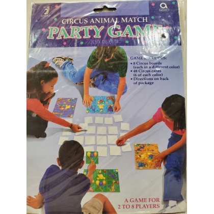 Amscan Curious Animal Match Adventure Party Game