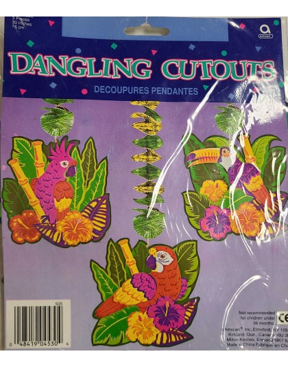 Amscan Dangling Cutouts Birds