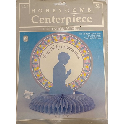 Amscan First Holy Communion Honeycomb Centerpiece