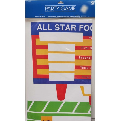 Amscan Football Pool Party Game