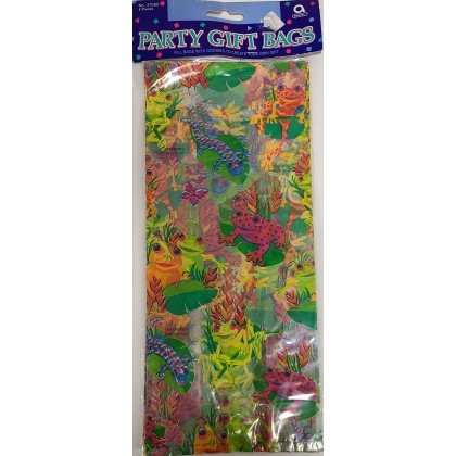 Amscan Frog Tropical Party Gift Bags