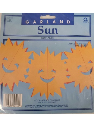 Amscan Happy Sun Garland