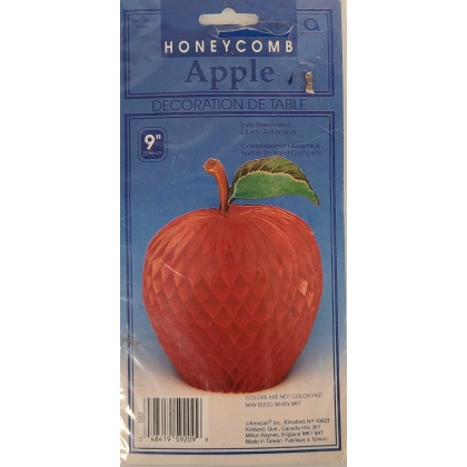 Amscan Honeycomb Apple Decoration