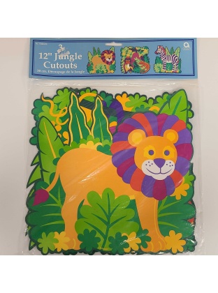 Amscan Jungle Animal Cutouts