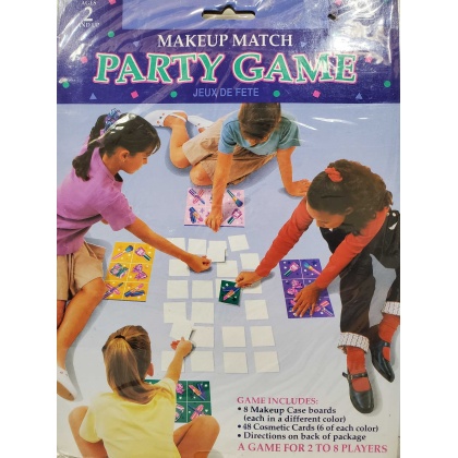 Amscan Make Up Match Adventure Party Game