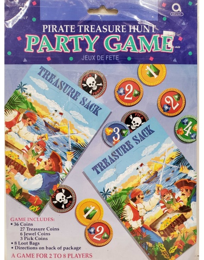 Amscan Pirate Treasure Hunt Party Game