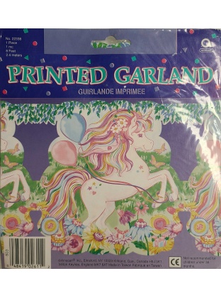 Amscan Printed Garland Unicorn