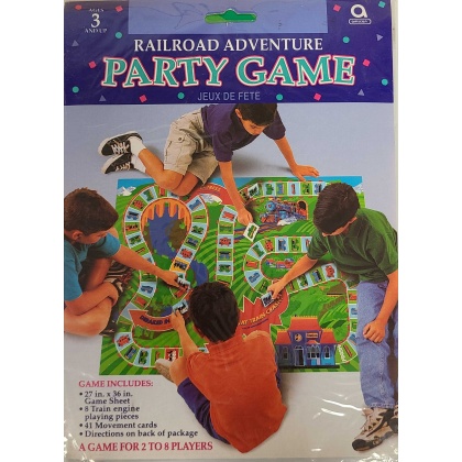 Amscan Railroad Adventure Party Game