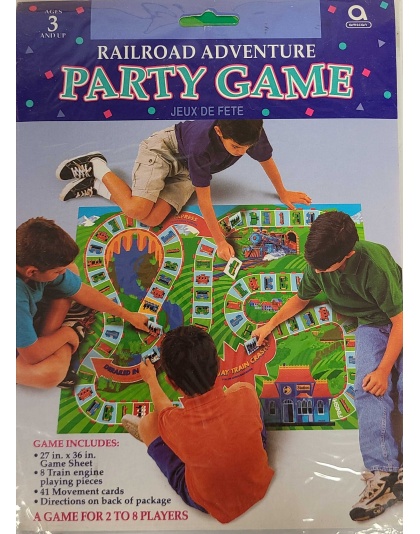 Amscan Railroad Adventure Party Game