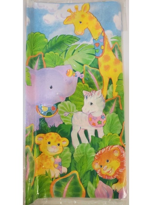 Amscan Tablecover Jungle Animals - Infant