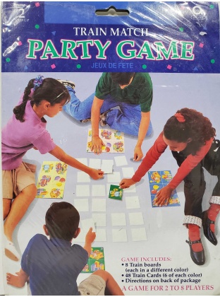 Amscan Train Match Adventure Party Game