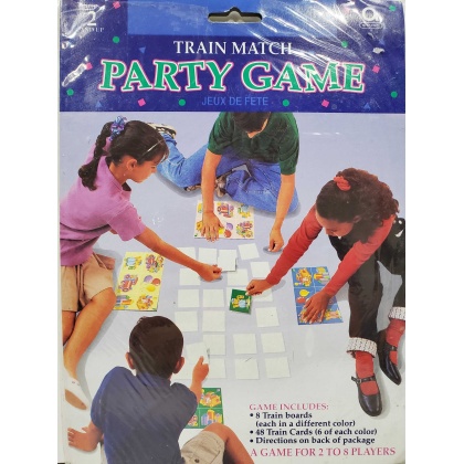 Amscan Train Match Adventure Party Game