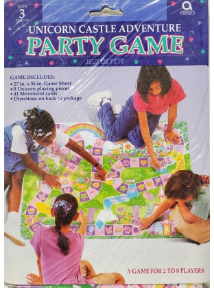 Amscan Unicorn Castle Adventure Party Game