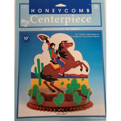 Amscan Wild West Honeycomb Centerpiece