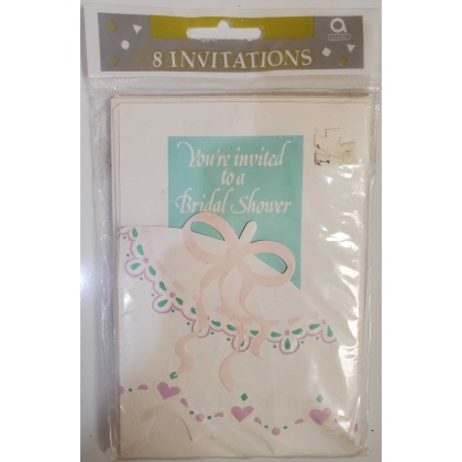 Amscan You're Invited to a Bridal Shower Invitations - 8 Count