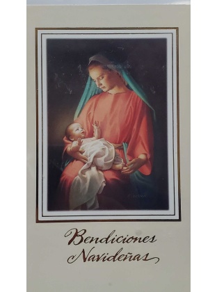 Carlton Cards - Santa's Workbench Benediciones Navideñas Cards - 18 count