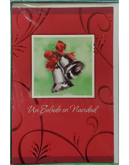 Carlton Cards - Santa's Workbench Un Saludo en Navidad Cards - 18 count