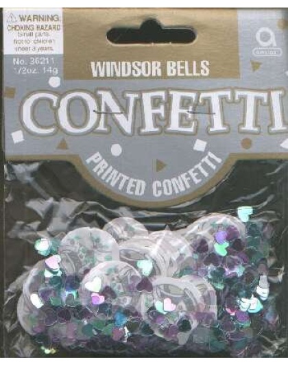 Amscan WINDSOR BELLS confetti