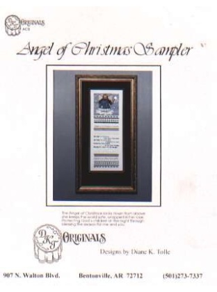 Angel of Christmas sampler by DKT Originals