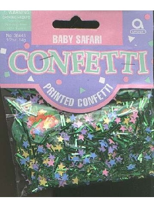 BABY SAFARI confetti