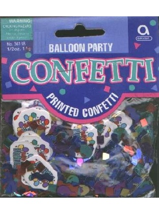 BALLOON PARTY confetti