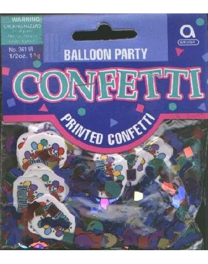 BALLOON PARTY confetti