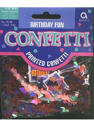 BIRTHDAY FUN confetti