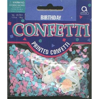 BIRTHDAY confetti