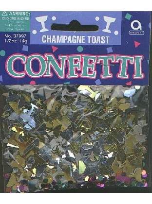 CHAMPAGNE TOAST confetti