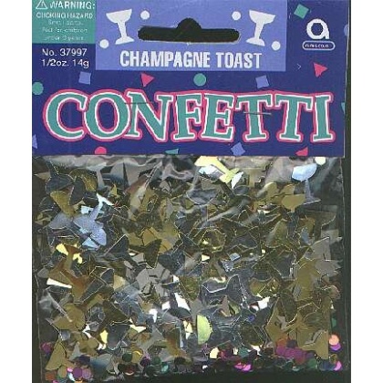 CHAMPAGNE TOAST confetti