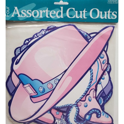 Contempo Colours Cow Girl Assorted Cutouts