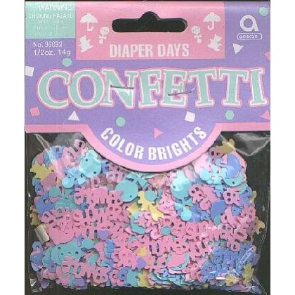 DIAPER DAYS confetti