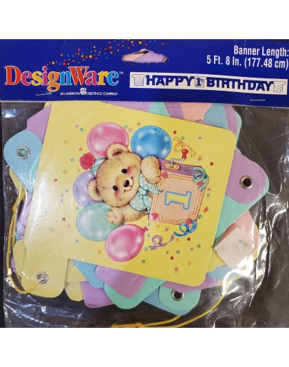 DesignWare Happy Birthday Banner