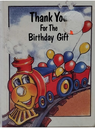 Designer Greetings Train Birthday Party Invitations - 8 count