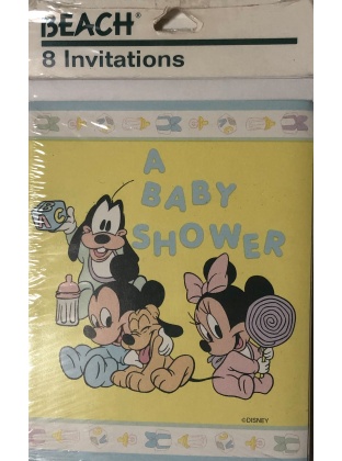 Disney Baby Goofy Baby Shower Invitations - 8 Pack