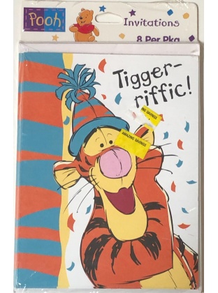 Disney Tigger-riffic! Invitations - 8 Pack