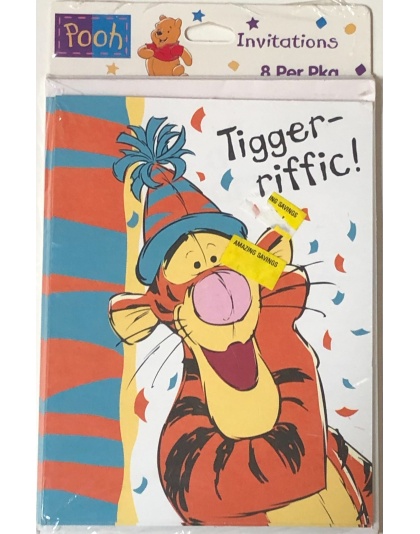 Disney Tigger-riffic! Invitations - 8 Pack