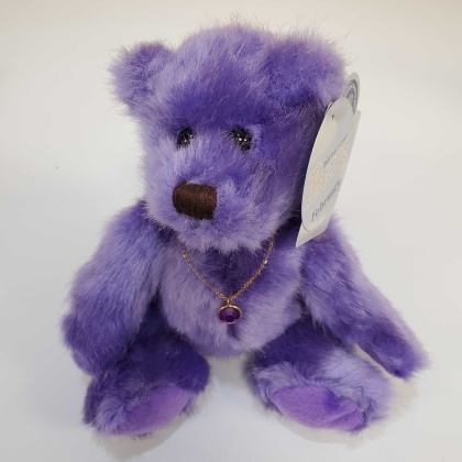 February Jerry Birthstone Bear